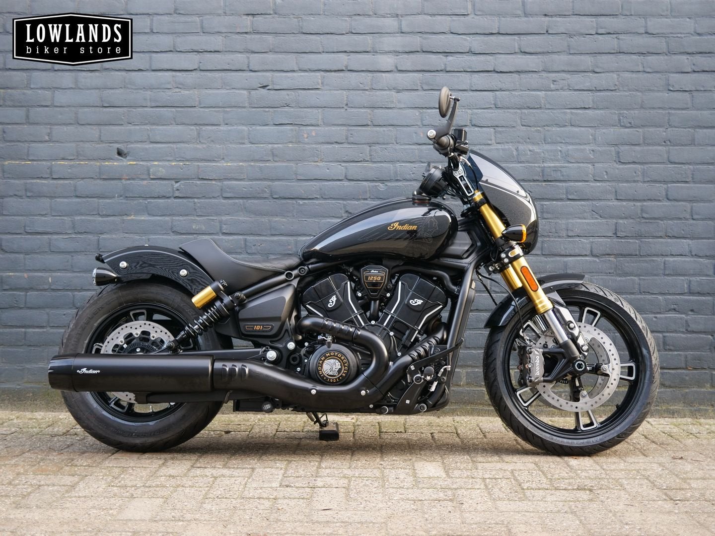 INDIAN MOTORCYCLE 101 SCOUT, 2 cilinders, Chopper, Onbekend, Indian