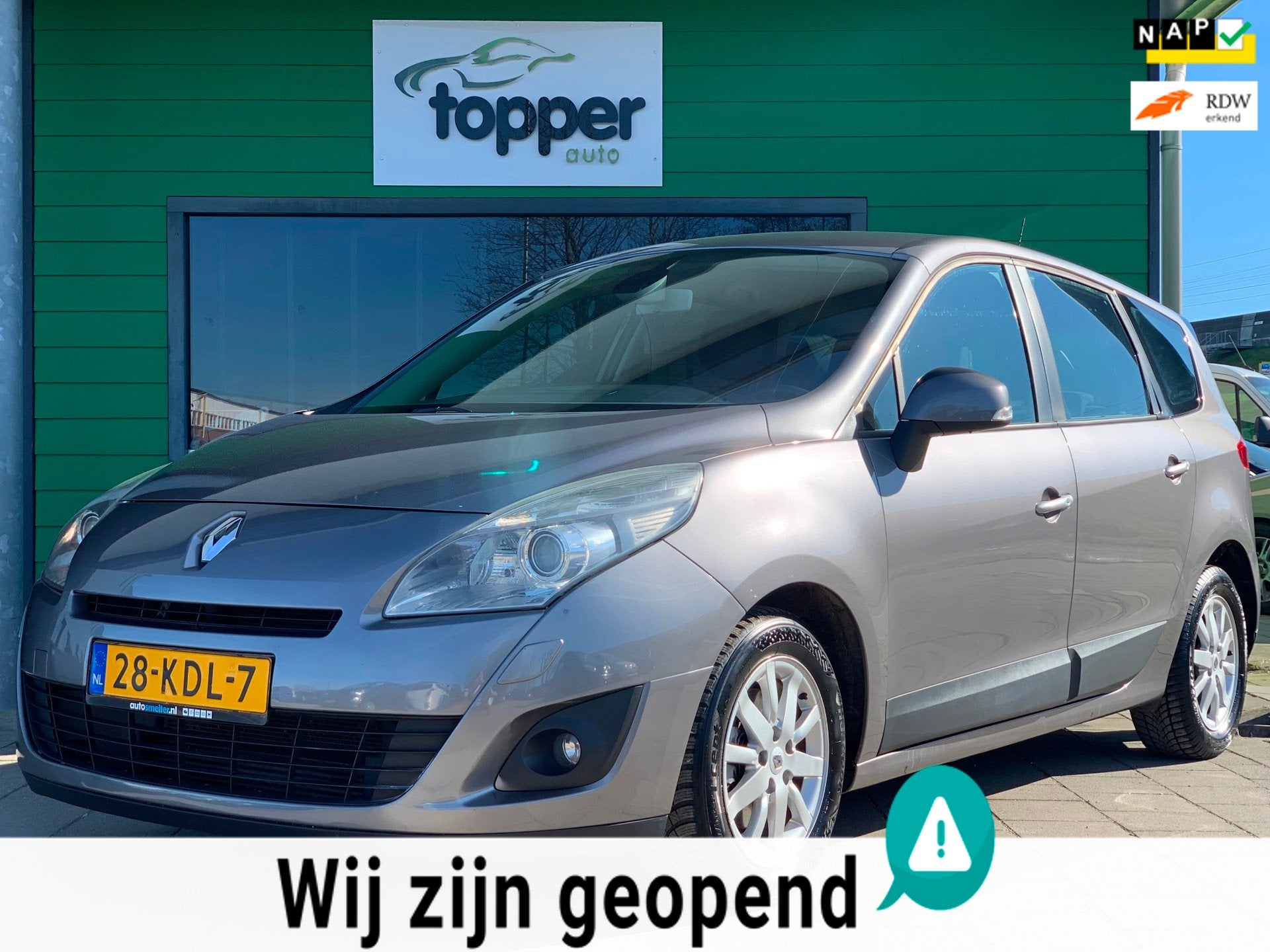 Renault Grand Scénic 1.4 TCe Expression |CruiseControl|Trek, Voorwielaandrijving, Gebruikt, 4 cilinders, Handgeschakeld