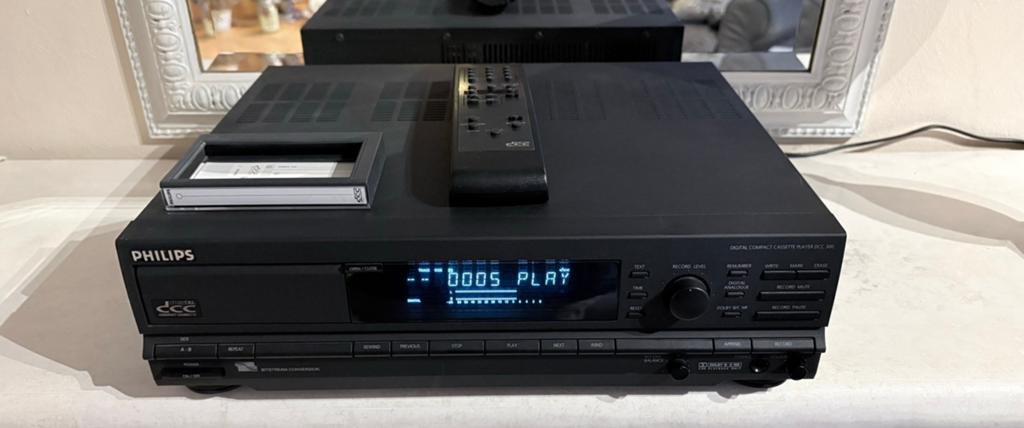 Philips Dcc300 speler afstandsbediening en een dcc cassette, Ophalen of Verzenden, Philips