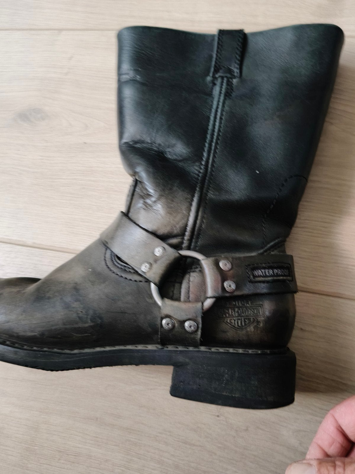 Harley-Davidson Laarzen, Jas & Hoodie - Maat 43 & XL, Motoren, Ophalen of Verzenden, Tweedehands, Laarzen