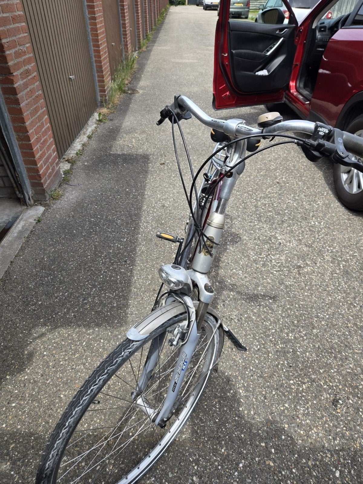 Gazelle Geneve herenfiets - Goed onderhouden, Ophalen, Gebruikt, Velgrem, Versnellingen