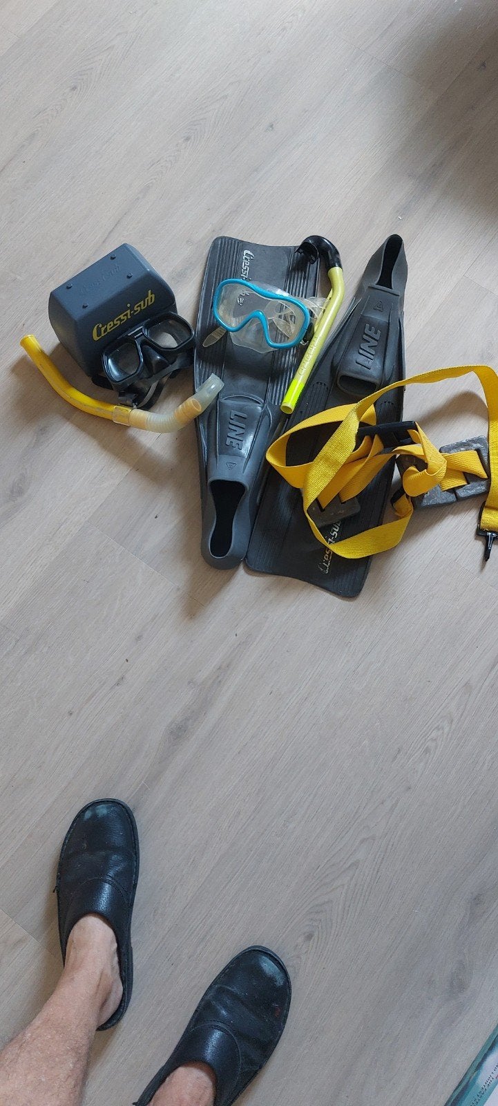 Diverse duikspullen met 4kg loodgordel, Ophalen of Verzenden, Gebruikt, Lood of Loodgordel