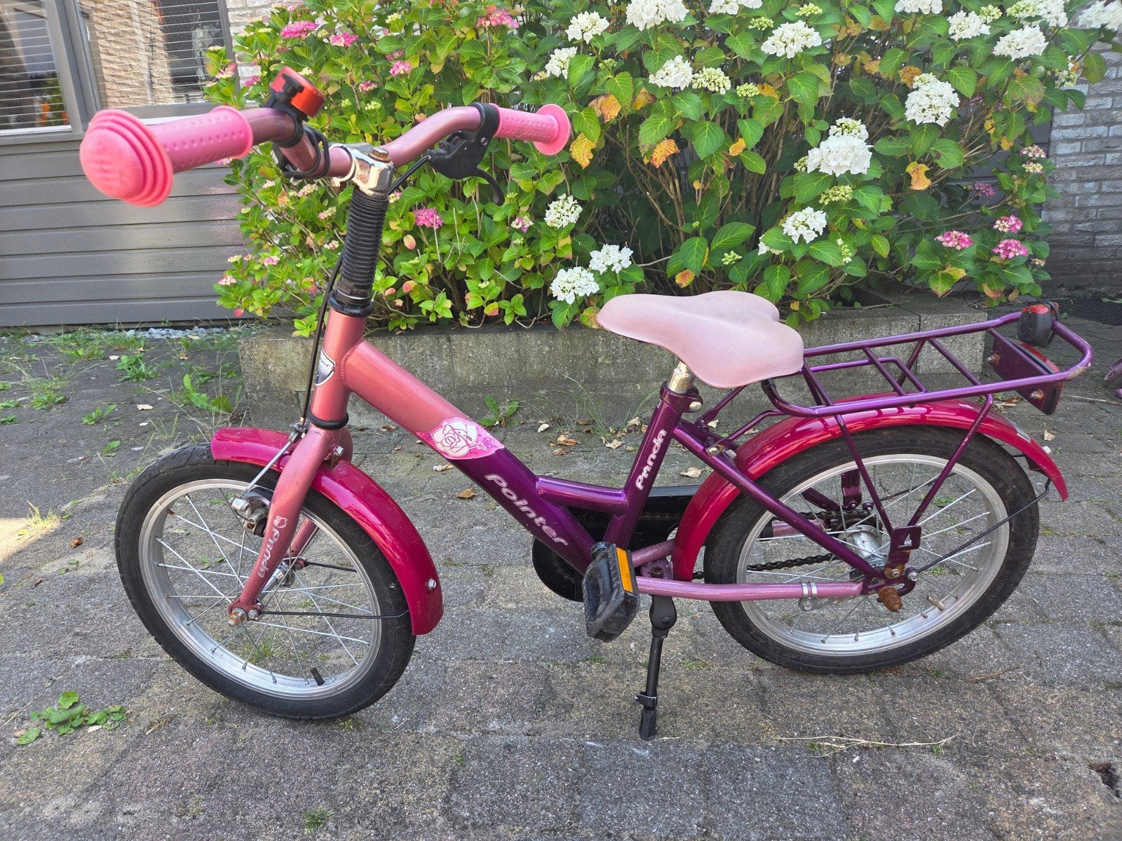 Meisjes fiets 14 inch, Fietsen en Brommers, Fietsen | Meisjes, Ophalen, Gebruikt, 14 inch of minder