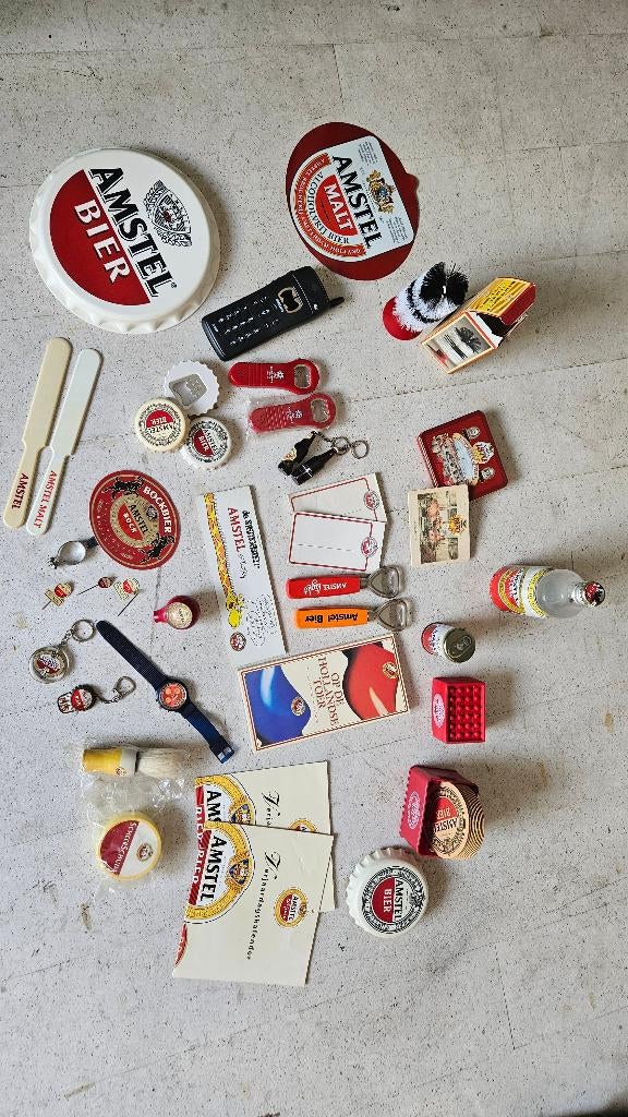 Diverse promotieartikelen van Amstel bier, Verzamelen, Ophalen of Verzenden, Zo goed als nieuw, Amstel