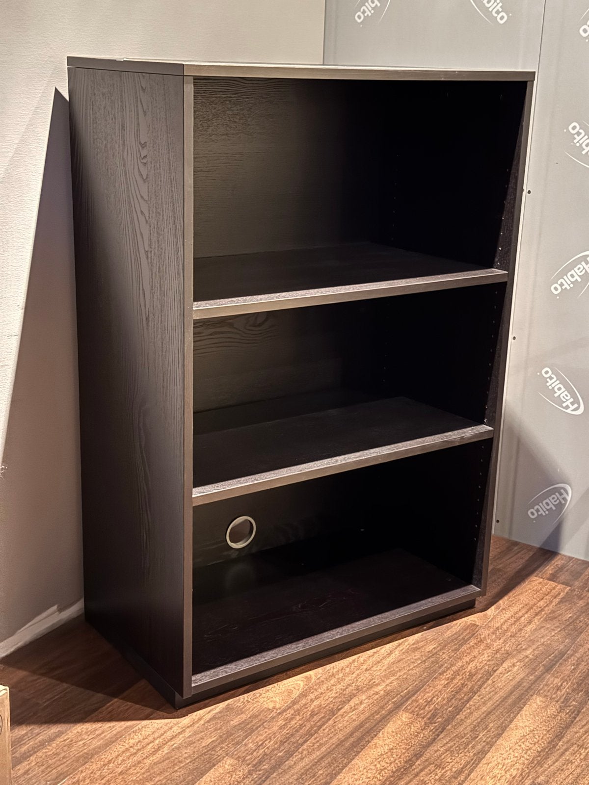 IKEA Galant Kast met Kabeldoorvoer - Donkerbruin, Ophalen, Gebruikt, 100 tot 150 cm, 50 tot 100 cm