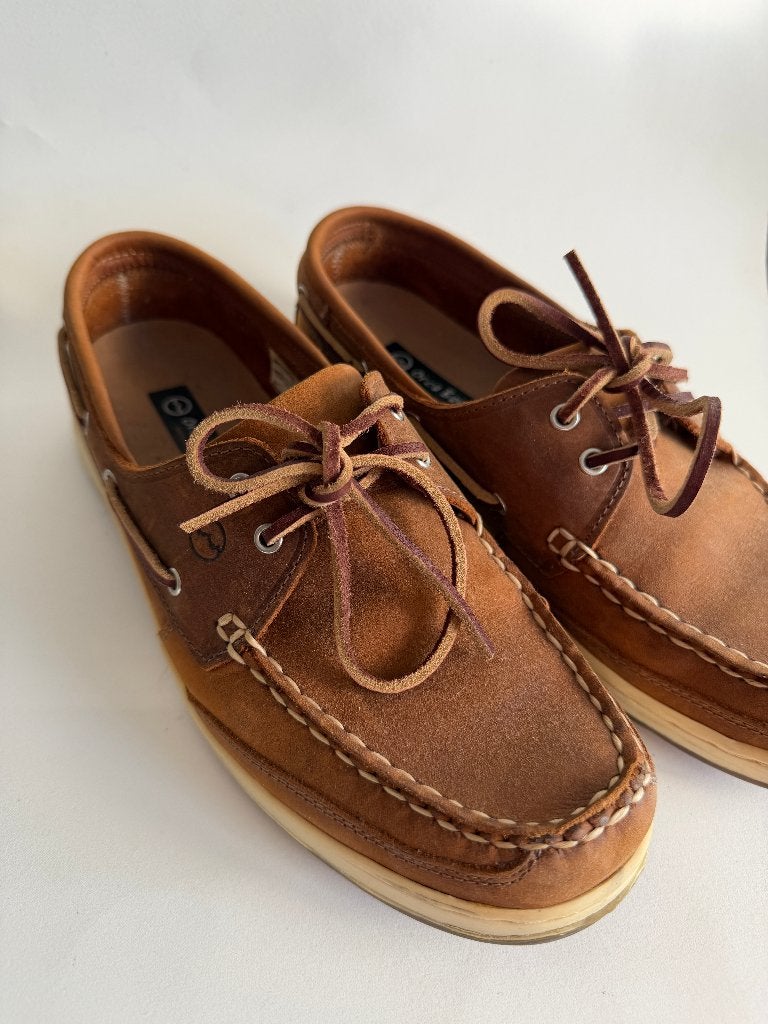 Orca Bay Lagoon leren bootschoen - dames mt. 40, Bruin, Ophalen of Verzenden, Zo goed als nieuw, Orca Bay