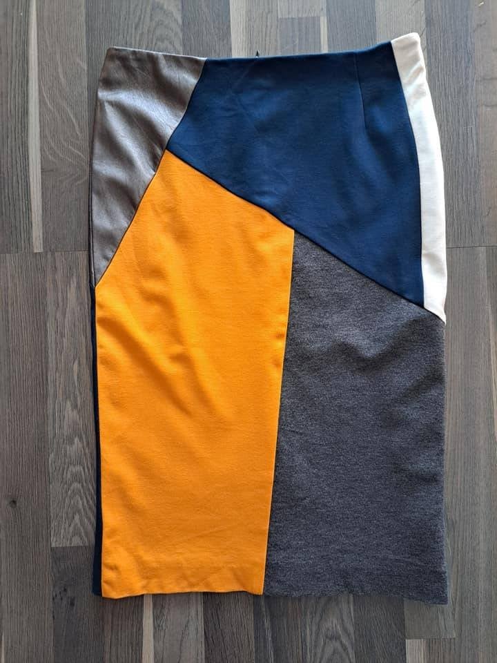 Xandres, lange rechte rok, maxi rok, mt 38, Kleding | Dames, Rokken, Maat 38/40 (M), Meerkleurig, Ophalen of Verzenden, Zo goed als nieuw