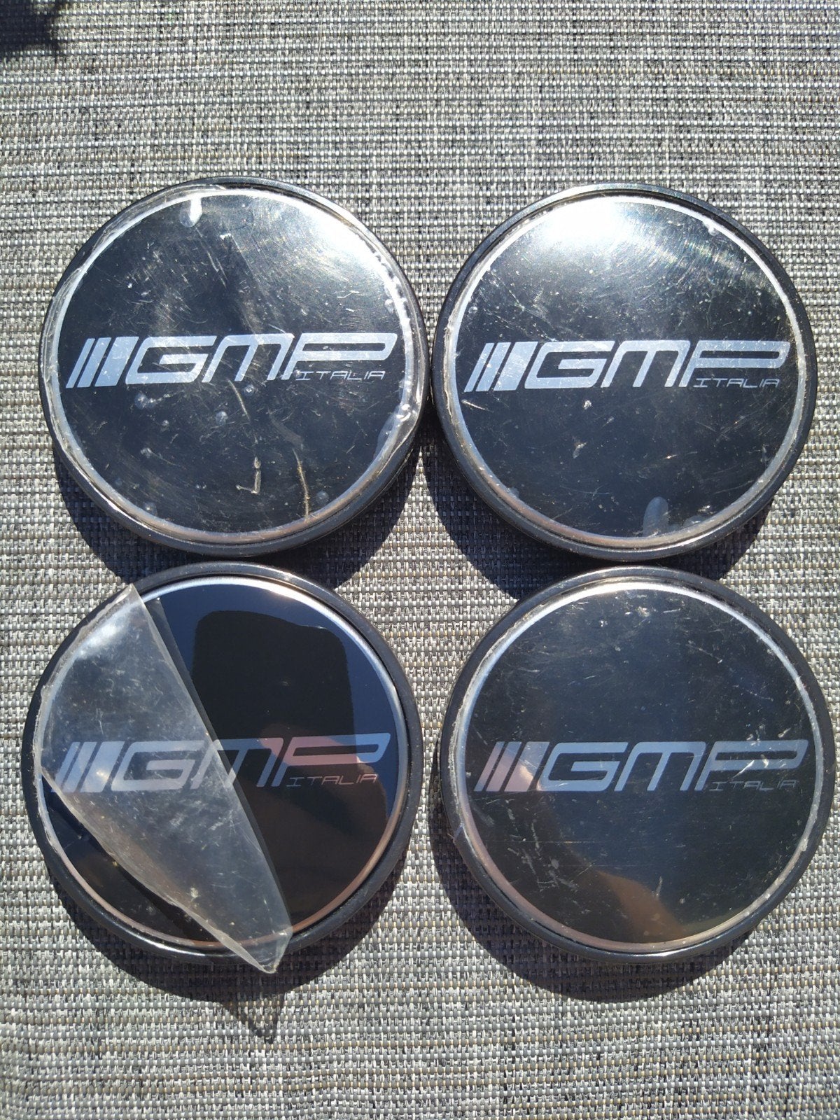 Set van 4 GMP Italia naafdoppen / naafkappen / centercaps, Ophalen of Verzenden, Nieuw