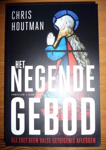 Boek CHRIS HOUTMAN - Het Negende Gebod, Ophalen of Verzenden, Zo goed als nieuw