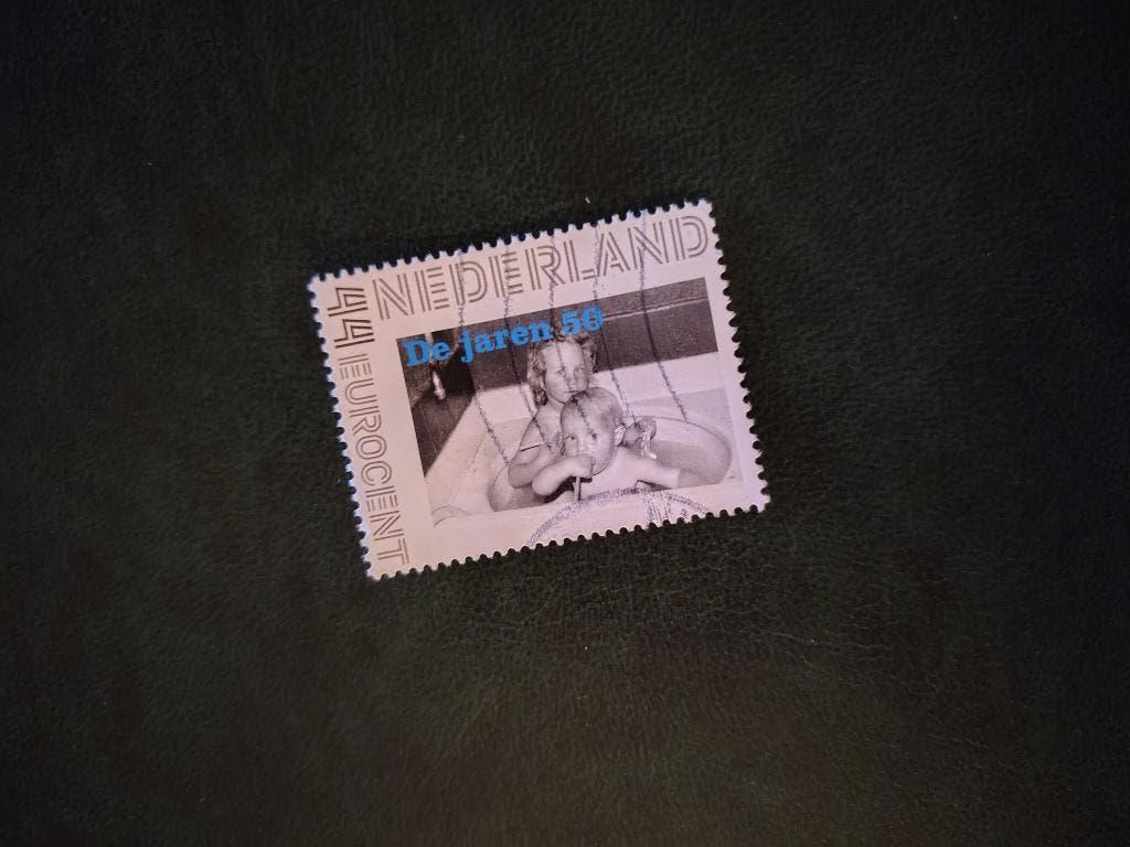 Persoonlijke zegel de jaren 50 Het Lavet, Verzenden, Na 1940, Gestempeld