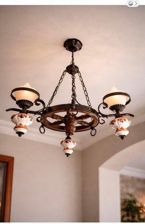 Hanglamp, Huis en Inrichting, Lampen | Kroonluchters, Ophalen of Verzenden, Zo goed als nieuw