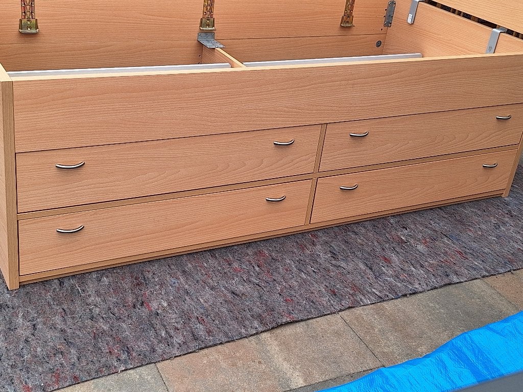 Kinderslaapkamer (beuken) ook losse onderdelen te koop, Ophalen, Zo goed als nieuw, Jongetje of Meisje