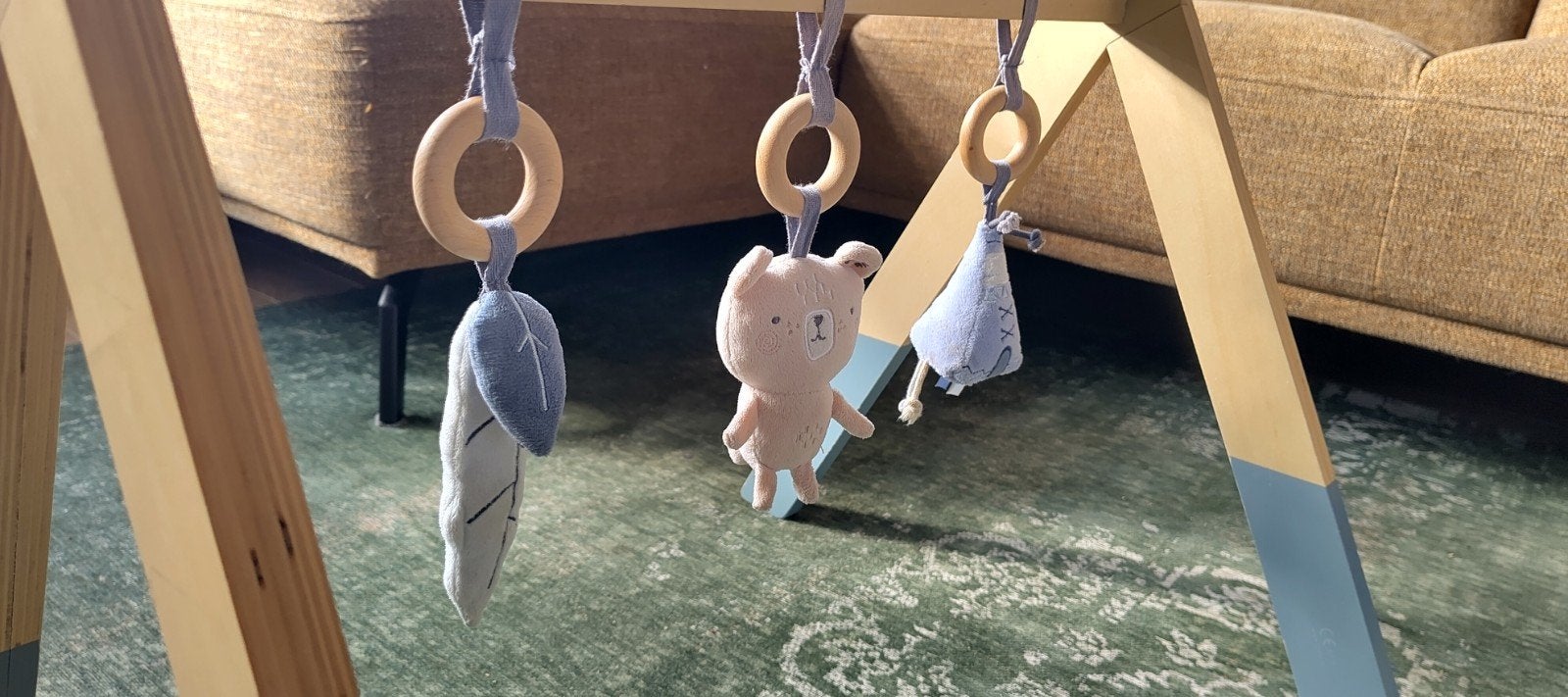 Houten babygym met speeltjes - Little Dutch, Kinderen en Baby's, Ophalen, Gebruikt, Babygym
