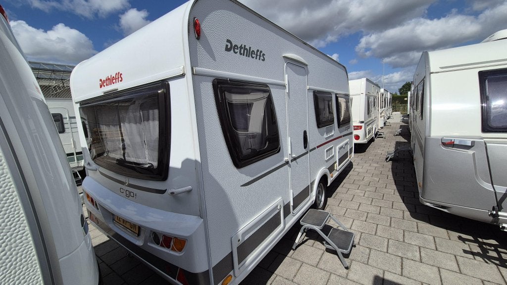 Dethleffs C'Go 415 QL, Caravans en Kamperen, Caravans, Standaardzit, Bedrijf, Tot en met 3, Kachel