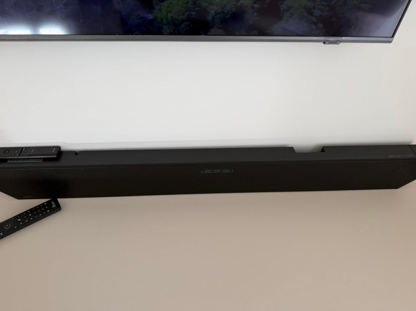 Samsung soundbar incl subwoofer, Ophalen of Verzenden, Zo goed als nieuw