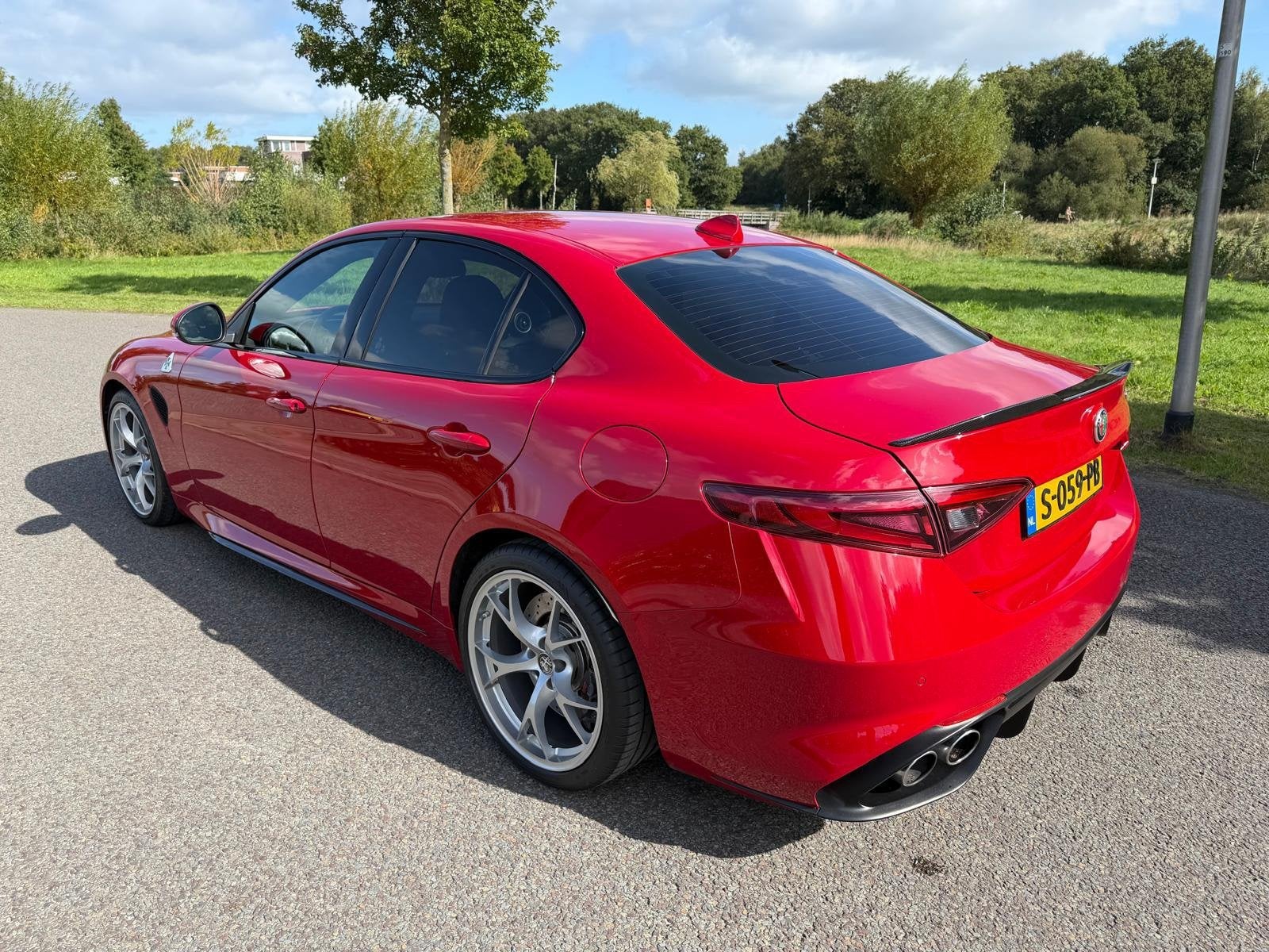Alfa Romeo Giulia 2.9 V6 Quadrifoglio | 510PK | Carbon | Har, Auto's, Automaat, Achterwielaandrijving, Gebruikt, 11 km/l