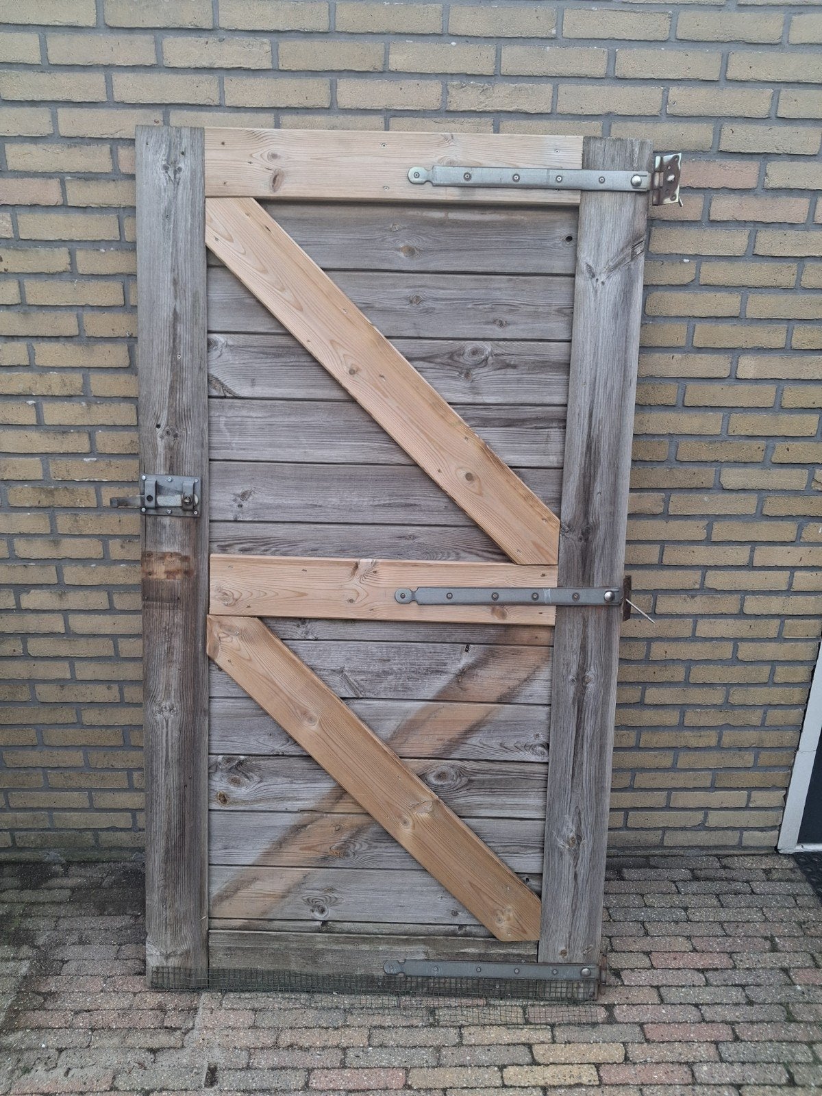 gratis schuttingdeur 102x185cm, Ophalen, 150 tot 200 cm, Hout, 200 cm of meer