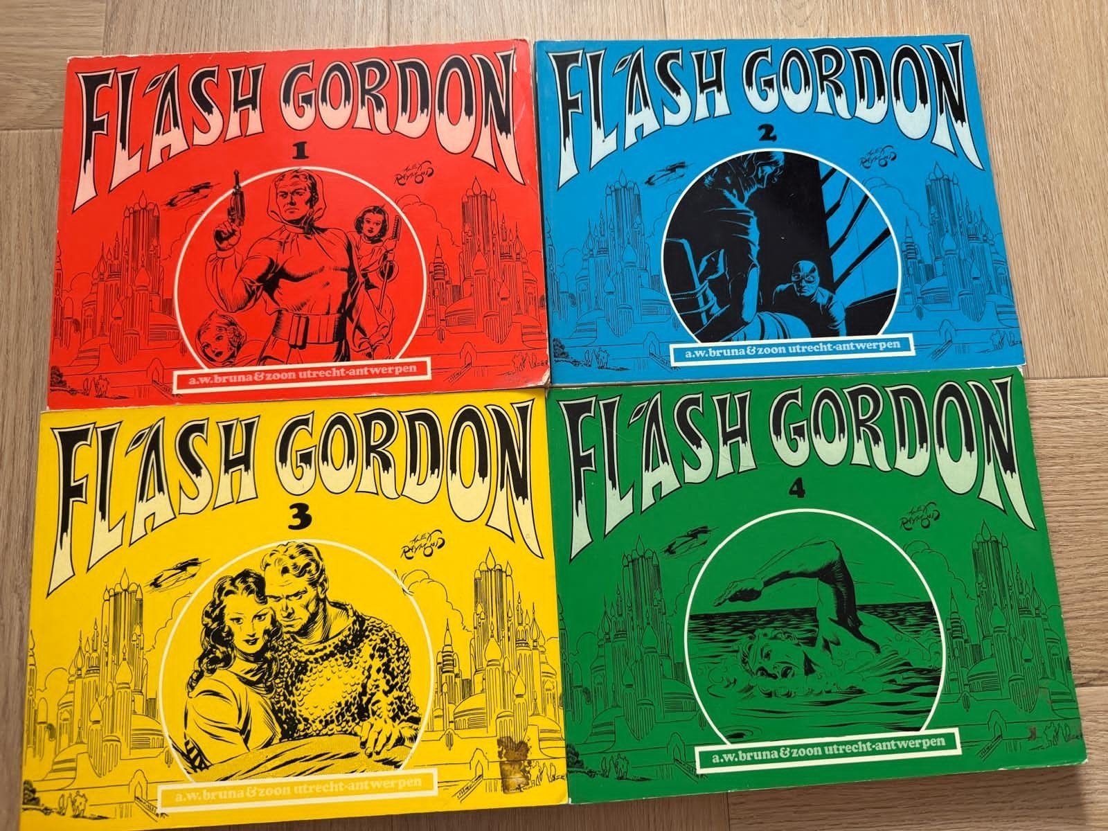 Flash Gordon, Complete serie of reeks, Ophalen of Verzenden, Zo goed als nieuw