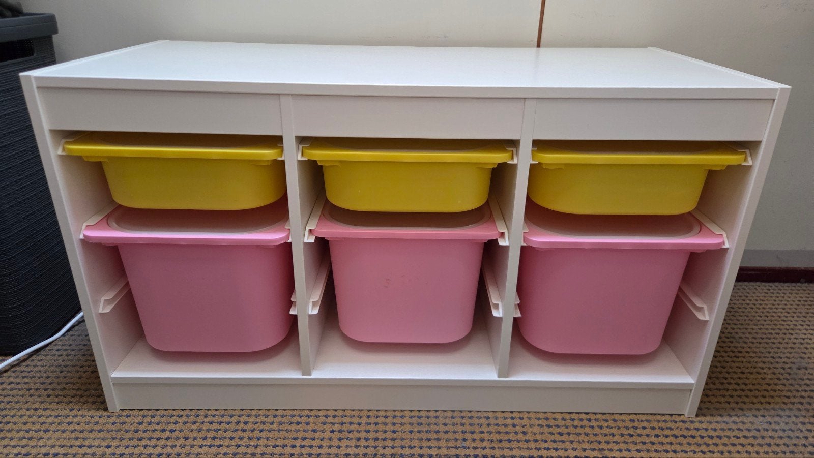 IKEA Trofast opbergkast met bakken (wit, 99x44x56 cm), Ophalen