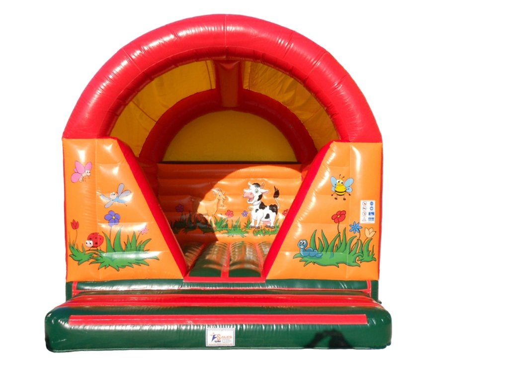 springkussen boerderij te koop, Kinderen en Baby's, Speelgoed | Buiten | Springkussens, Nieuw, Ophalen