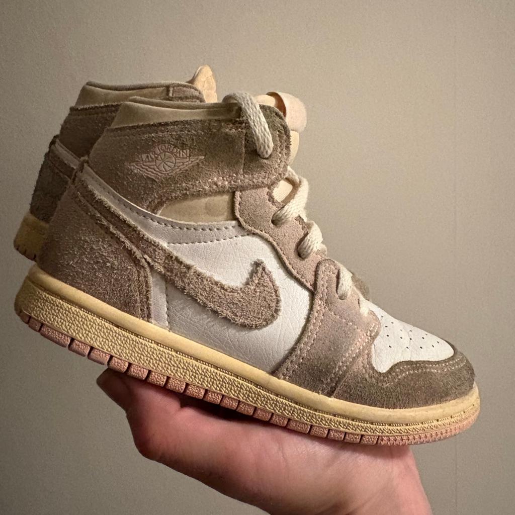 Maat 27 - Jordan 1 Retro High OG 'Washed Pink', Ophalen, Gebruikt, Jongen of Meisje, Schoenen