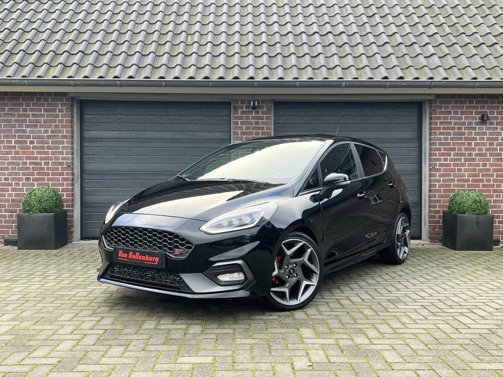Ford FIESTA ST-3 1.5 Ecoboost 200 PK LED B-O Carplay Keyless, Auto's, Ford, Gebruikt, Zwart, Leder, Bedrijf