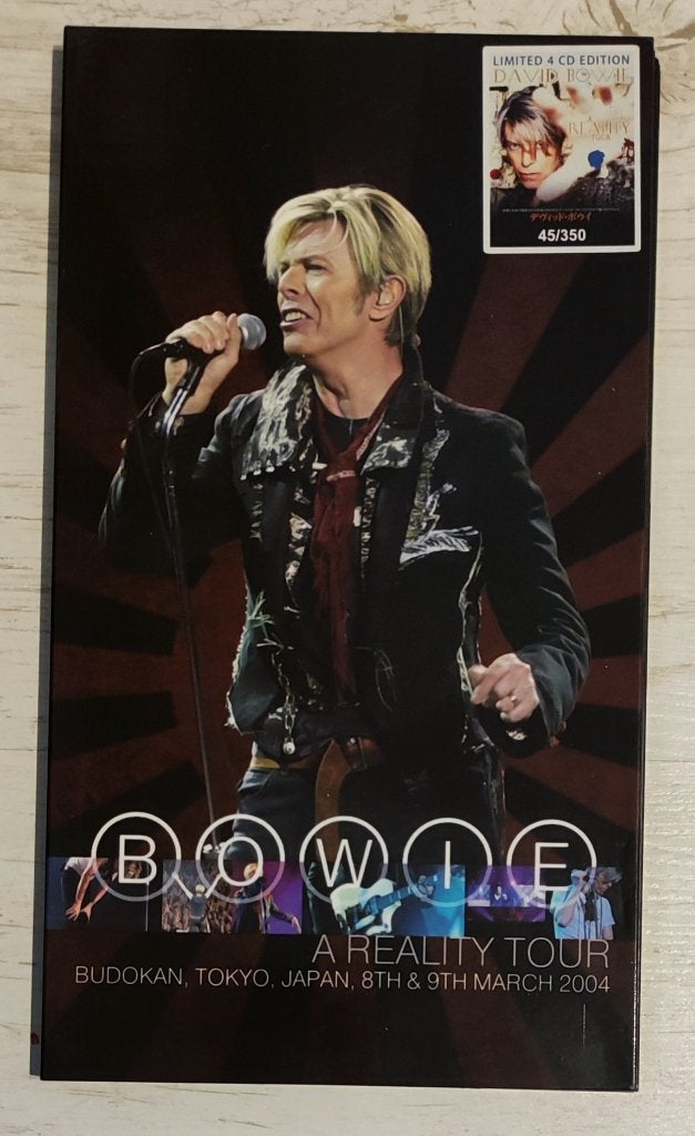 David Bowie A Reality Tour (limited 4cd box edition), Rock, Boxset, Ophalen of Verzenden, Nieuw in verpakking