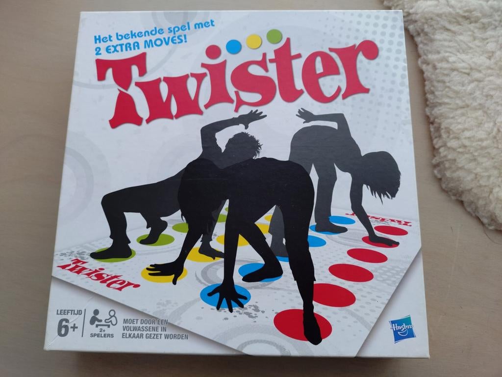 Twister Spel, Vijf spelers of meer, Ophalen of Verzenden, Gebruikt, Hasbro