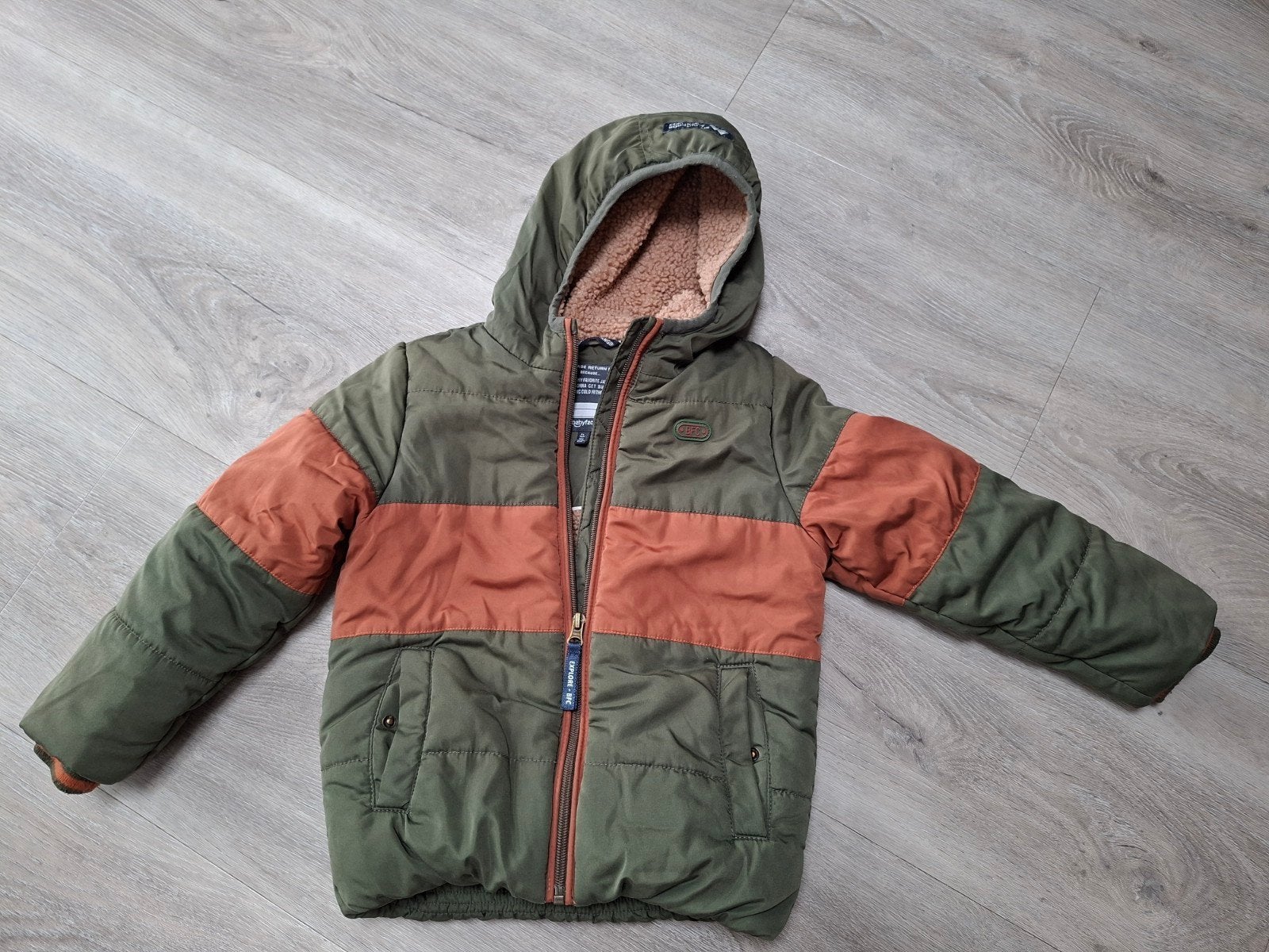 Gevoerde winterjas Babyface maat 104, Kinderen en Baby's, Babyface, Ophalen of Verzenden, Zo goed als nieuw, Jongen
