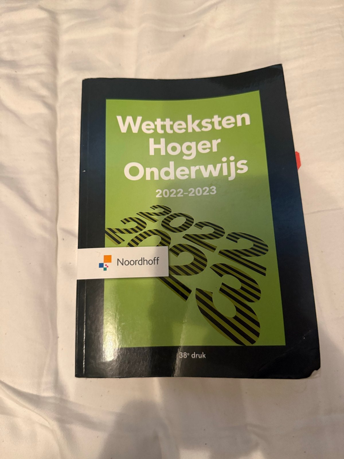 Wetteksten Hoger Onderwijs 2022-2023 & Belastingwetten 2022, Ophalen of Verzenden, Gamma, Gelezen, HBO