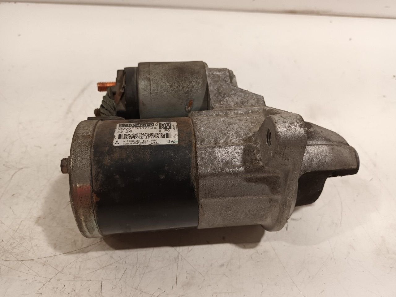 Startmotor Suzuki Splash, Auto-onderdelen, Motor en Toebehoren, Suzuki, Gebruikt, Herkomst onderdeel bekend, 12 maanden garantie
