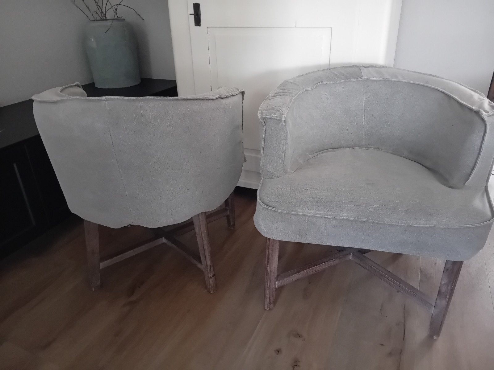 Dirkje stoel 2x, Huis en Inrichting, Ophalen, Gebruikt, Twee, Sober landelijk hoffz