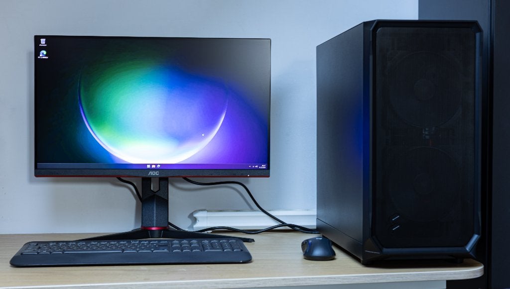 Desktopset aangeboden (Ryzen 3 4100, RX6400, 16GB, 1TB+), Ophalen, Refurbished, Gaming, 1 TB