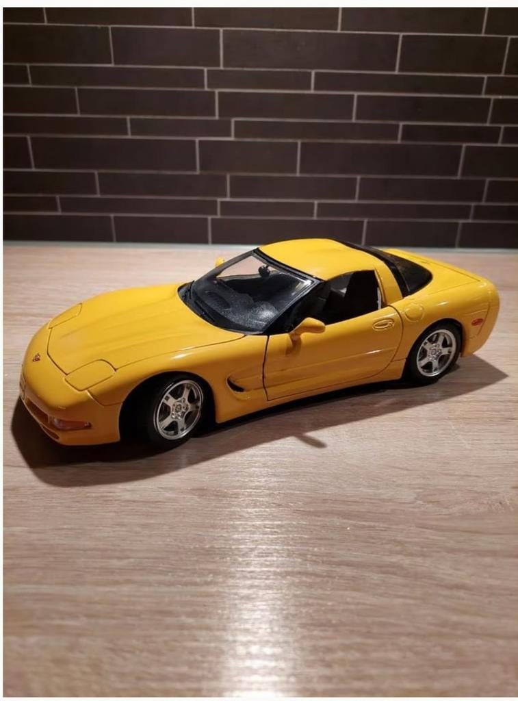Bburago 1:18 Chevrolet Corvette - in doos, Ophalen of Verzenden, Nieuw, Auto, Bburago