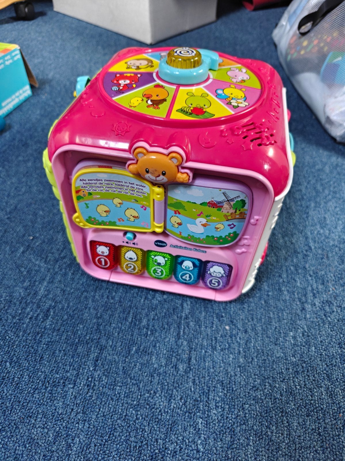 Activiteiten kubus van Vtech, Kinderen en Baby's, Speelgoed | Vtech, Ophalen of Verzenden, Zo goed als nieuw, 6 maanden tot 2 jaar