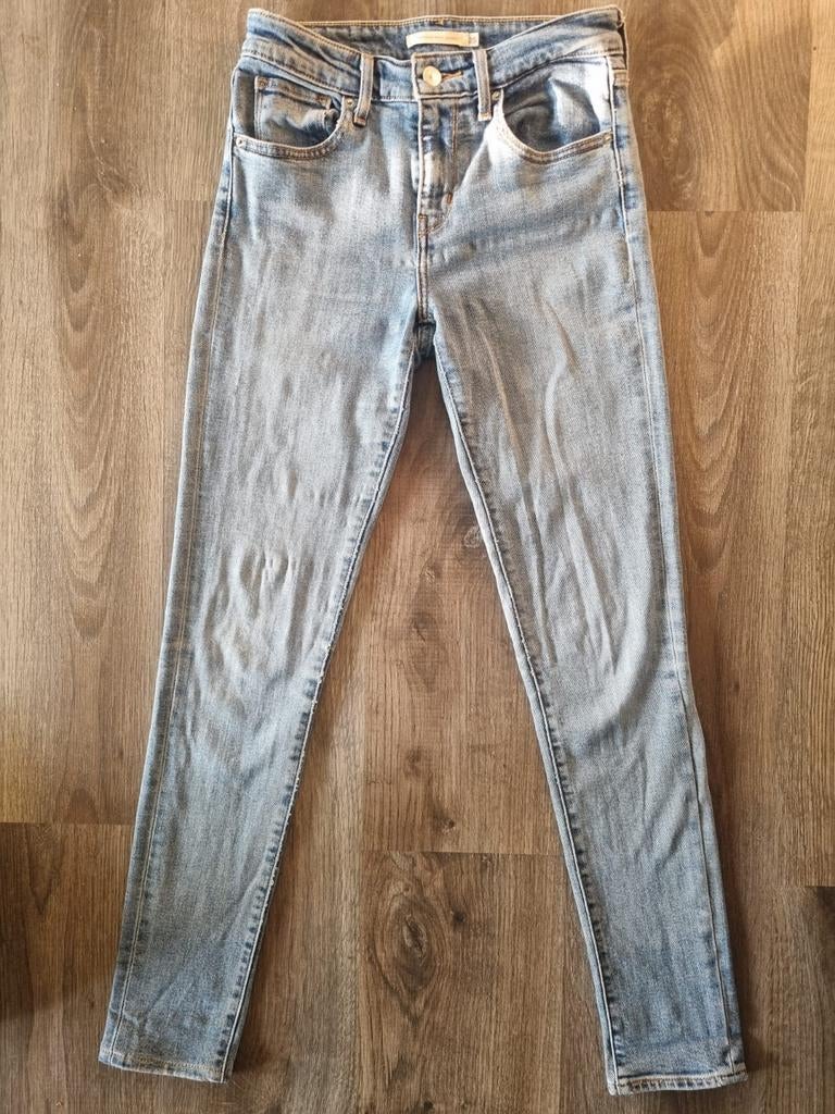 Levi's 721 High Rise Skinny jeans, Blauw, Ophalen of Verzenden, W27 (confectie 34) of kleiner, Gedragen