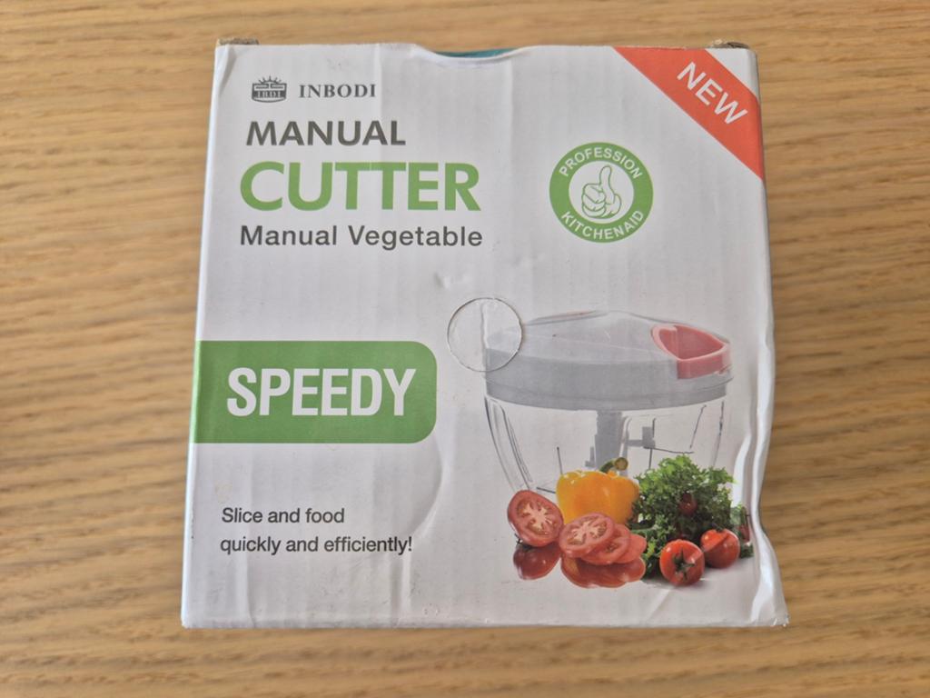 Inbodi Speedy Handmatige Groentesnijder - Nieuw, Ophalen, Kunststof, Nieuw, Snijmachine