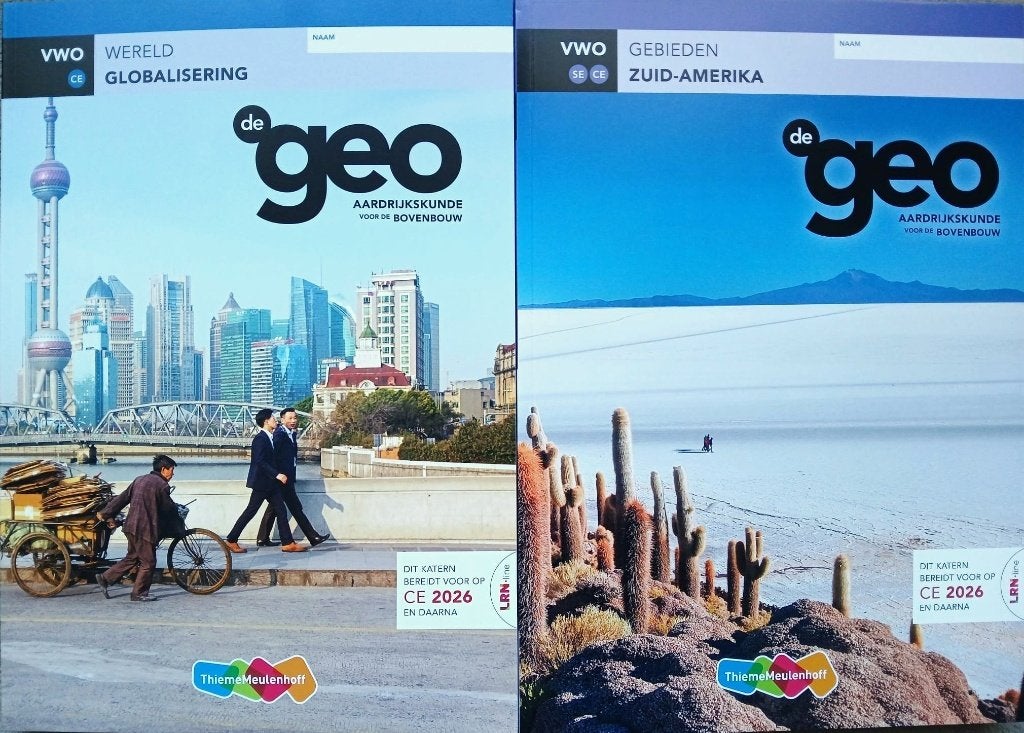 De Geo LRN-line (CE 2026 e.v) 7e ed. VWO examen katern NIEUW, Boeken, Schoolboeken, VWO, Verzenden, Aardrijkskunde, Nieuw