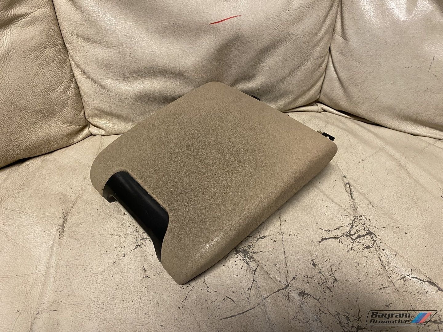 Bmw E39 armsteun verschuifbare beige creme sedan 5-sere M5, Auto-onderdelen, Gebruikt, -, -, Ophalen of Verzenden