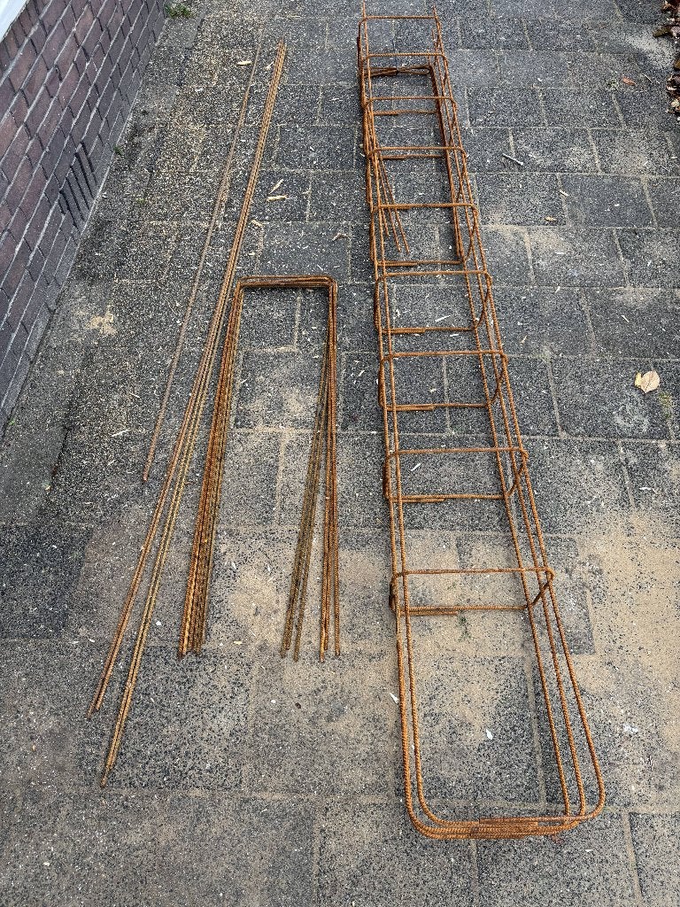 Bouwstaalmatten, wapeningskorf, betonijzer en isolatie, Doe-het-zelf en Verbouw, Metalen, Ophalen, Nieuw, IJzer