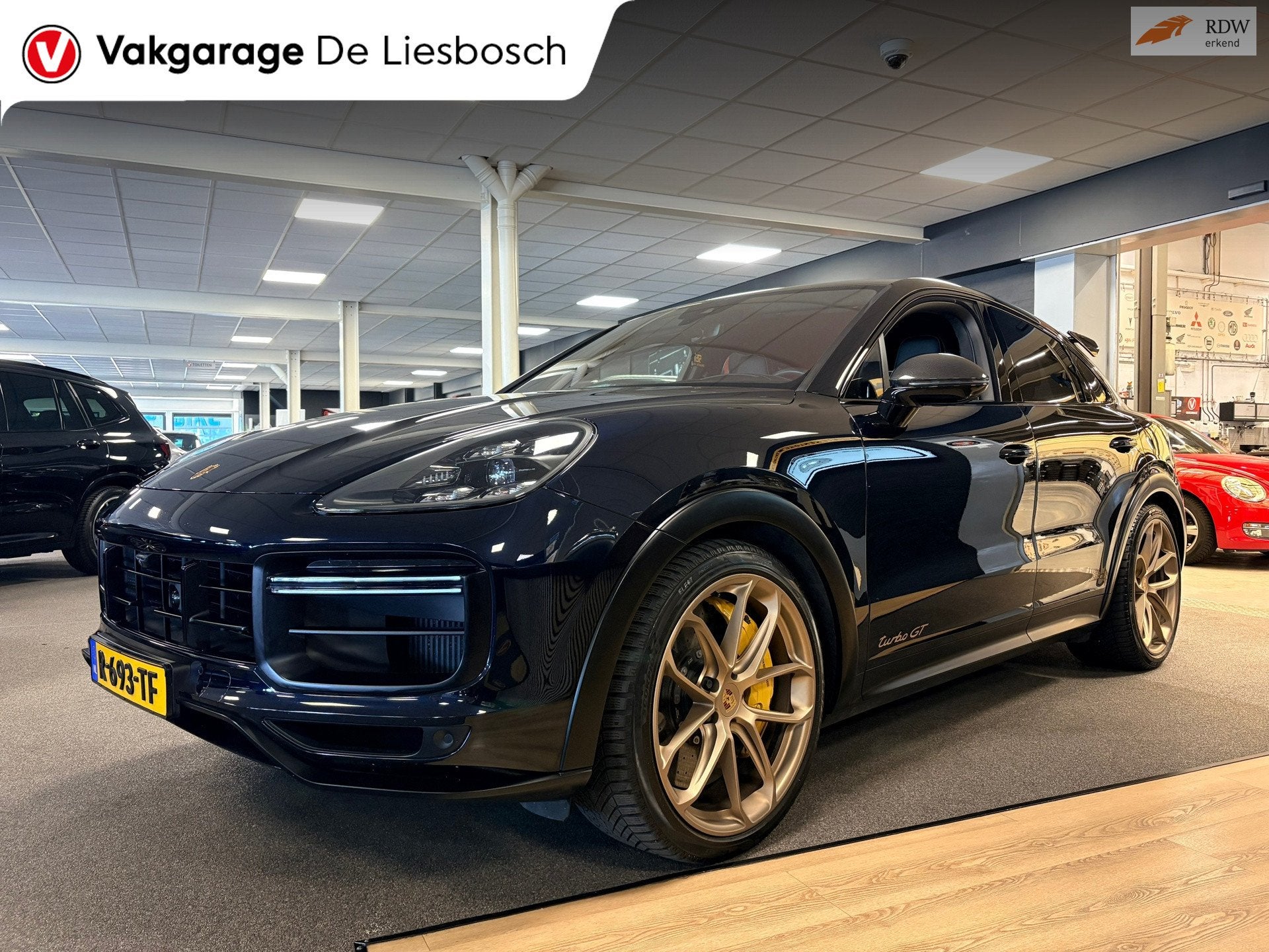 Porsche Cayenne Coupé 4.0 Turbo GT 641pk / Carbon dak / car, Auto's, Porsche, Cayenne, Gebruikt, Bedrijf, Vierwielaandrijving