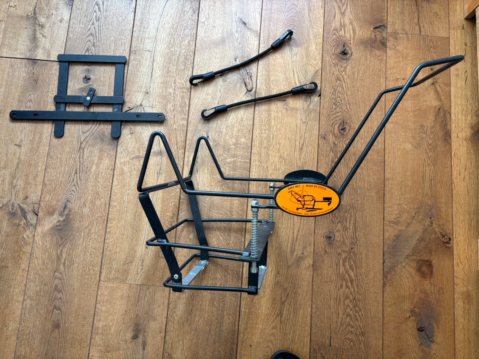 Steco Baby-Mee drager Maxi-Cosi (Inclusief bodemplaat), Fietsen en Brommers, Ophalen, Gebruikt