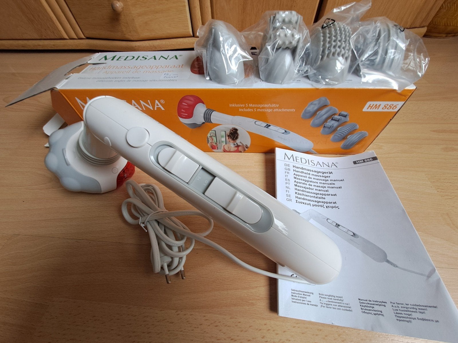 Medisana Handmassageapparaat HM 886 - Nieuw in doos, Ophalen of Verzenden