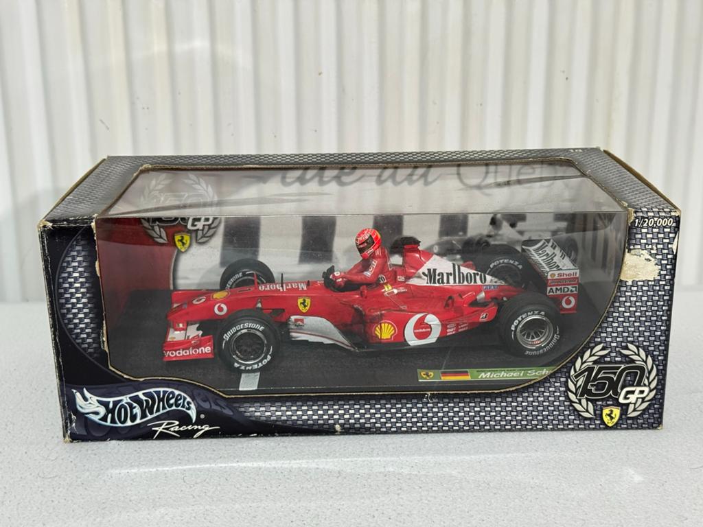 1:18 Ferrari F2002 M. Schumacher MARLBORO, Ophalen of Verzenden, Zo goed als nieuw, Auto, Hot Wheels
