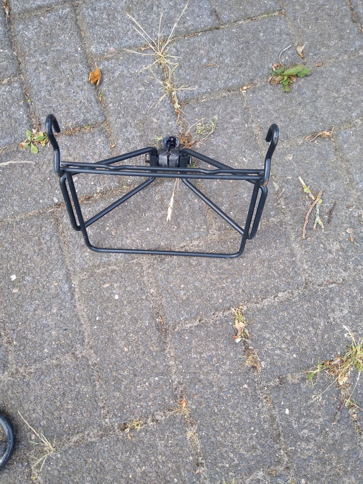 fietsrek je om je rugzak aan vast te zetten, Ophalen, Gebruikt