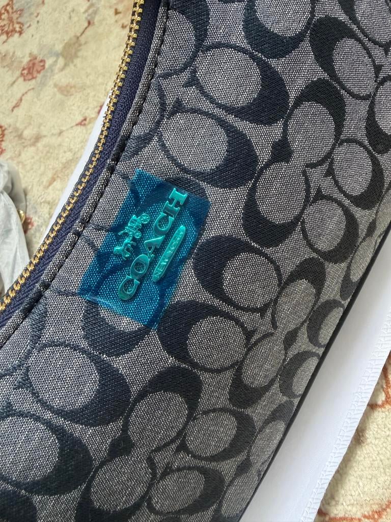 Coach Schoudertasje -nieuw, Ophalen of Verzenden, Zo goed als nieuw, Blauw, Schoudertasje