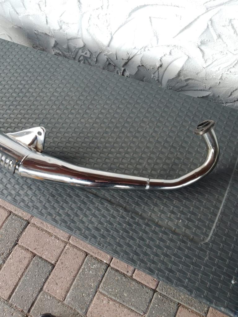 Honda MB5 uitlaat met dikke bocht, Fietsen en Brommers, Ophalen of Verzenden, Gebruikt, Uitlaat, Overige merken