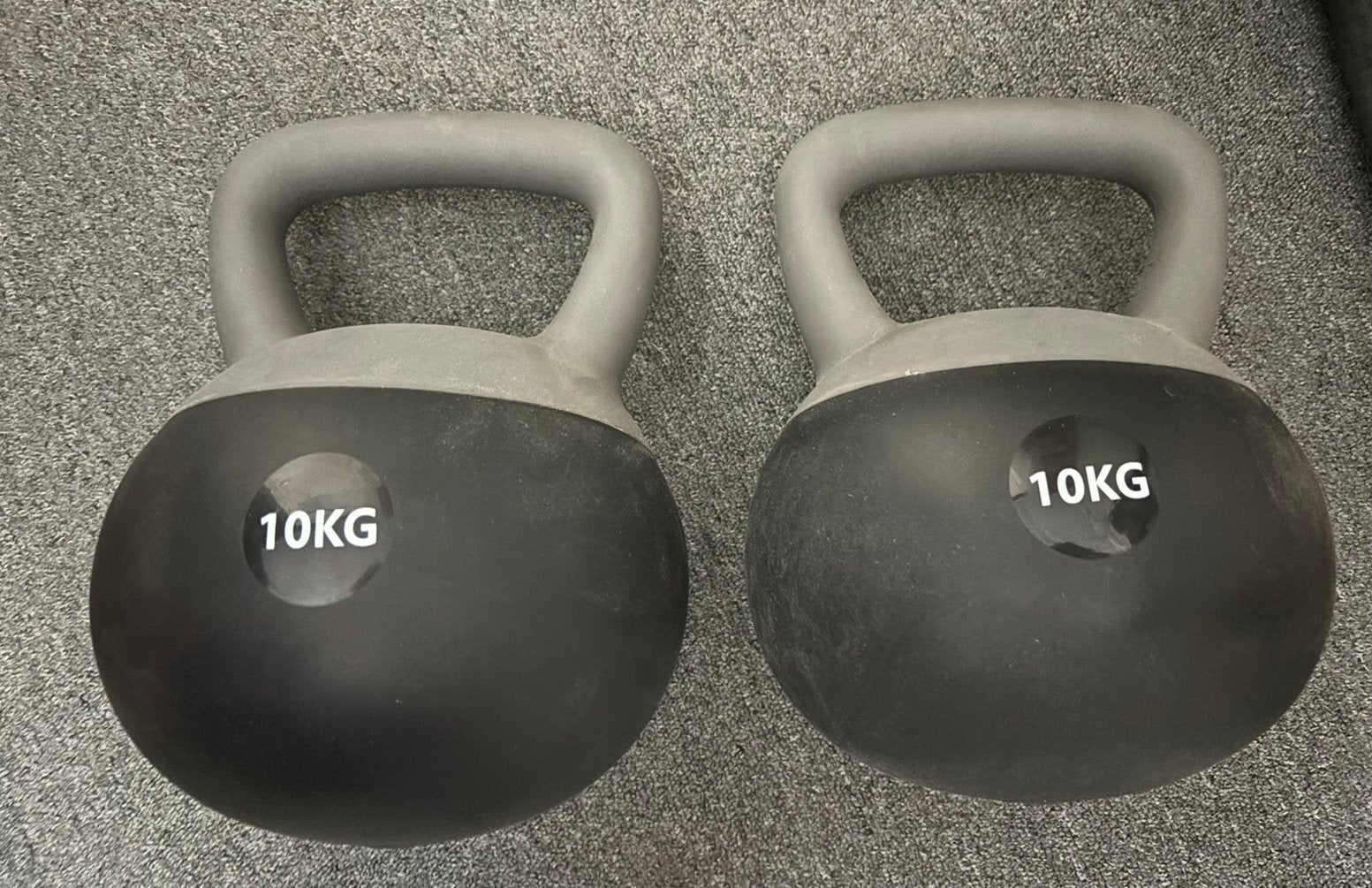 2x zachte kettlebells van 10kg, Ophalen, Zo goed als nieuw, Benen, Kettlebell