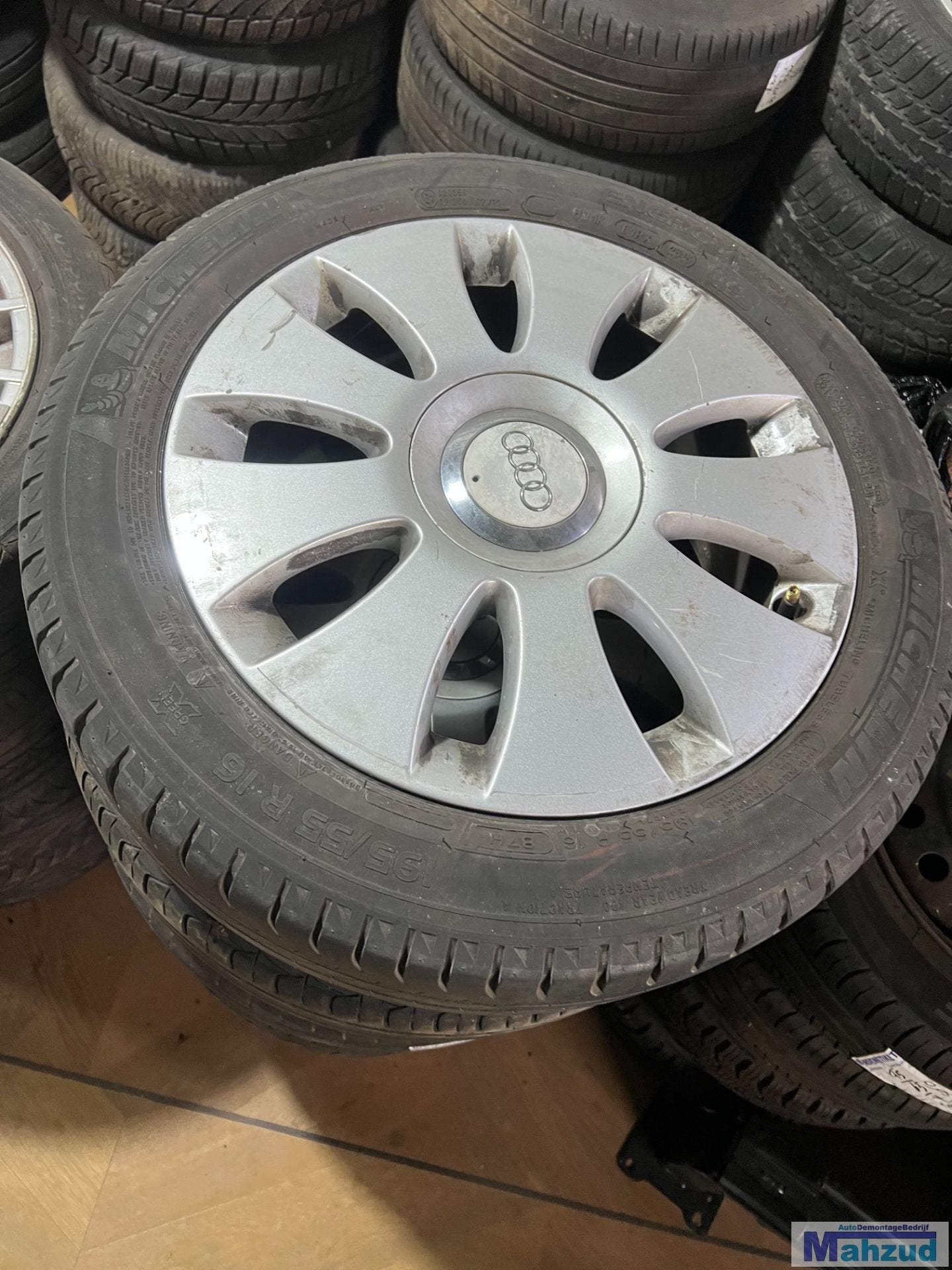 AUDI A6 C6 VELGEN 5X112 57.1 16 INCH, Auto-onderdelen, Gebruikt, AUDI AG, Auto-Union-Strasse 1
85045  Ingolstadt, DE, Ophalen of Verzenden