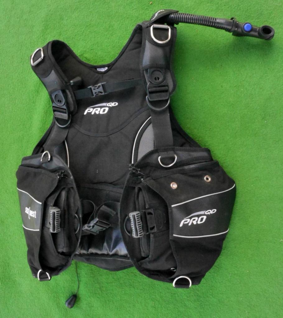 Trimvest Seaquest Pro QD met geïntegreerd lood maat L, Watersport en Boten, Duiken, Zo goed als nieuw, Trimvest of Wing, Ophalen of Verzenden